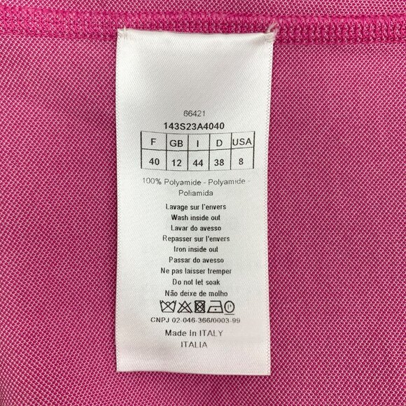 Dior Pink logo jacquard full-print cotton crewneck T-shirt - Picture 7 of 9